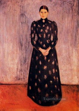 インガー・ムンクの肖像 1892年 エドヴァルド・ムンク Oil Paintings